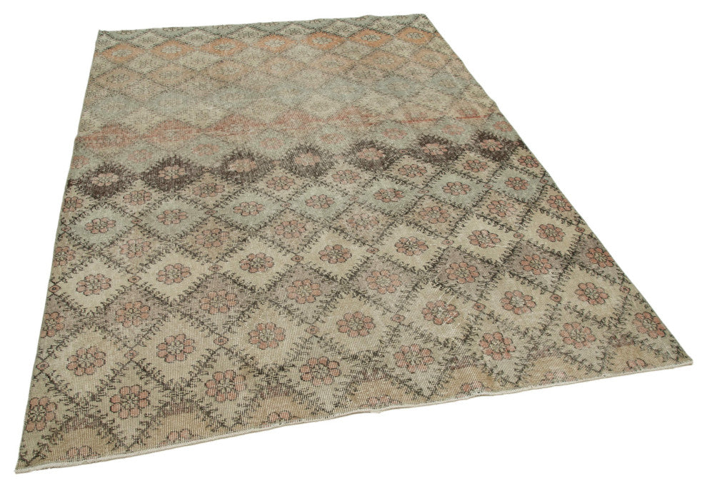 Rug N Carpet - Handwoven Oriental 6' 0'' x 8' 8'' Vintage Area Rug