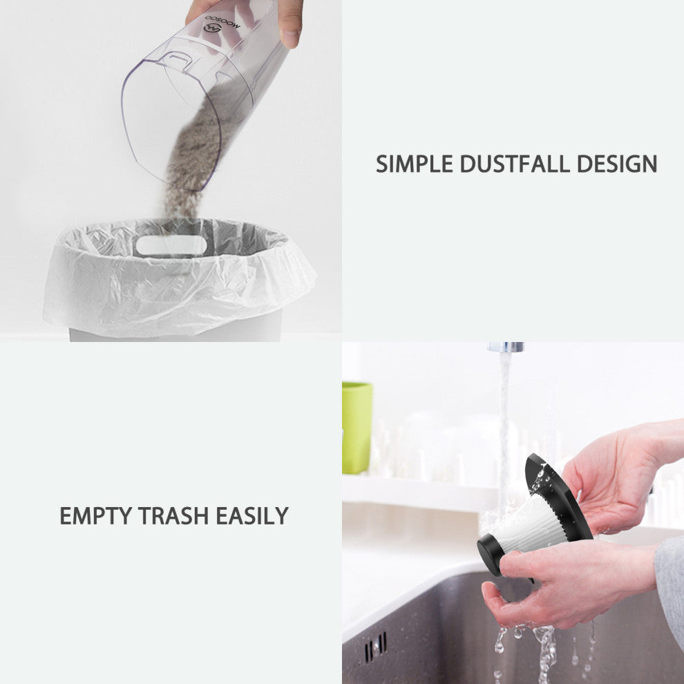 Moosoo Stick Vacuum Cleaner, Lightweight Corded Vacuum for Hard Floors, Pet Hair