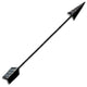 Rustic Cast Iron Metal Arrow Wall Decor, Distressed Bronze