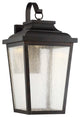 Irvington Manor LED Outdoor Wall Mount In Chelesa Bronze Finish