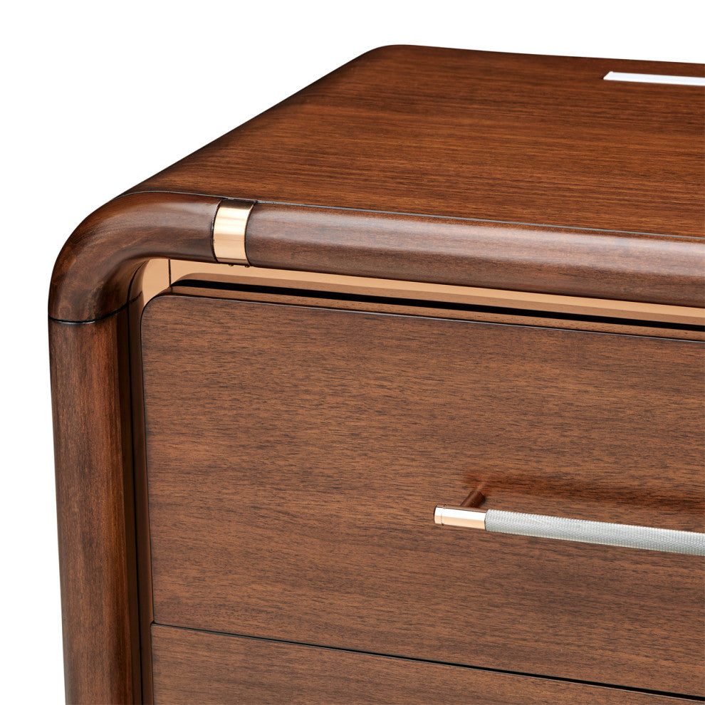Mason Park Nightstand, Umber Brown