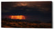 Epic Graffiti "Arches Light Snow" by Darren White, Giclee Canvas Art, 20"x40"