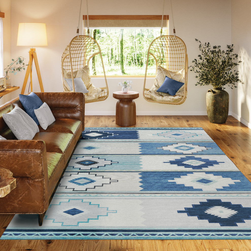 Indoor/Outdoor Phoenix PH1 Pacifica Machine Washable 9' x 12' Rug