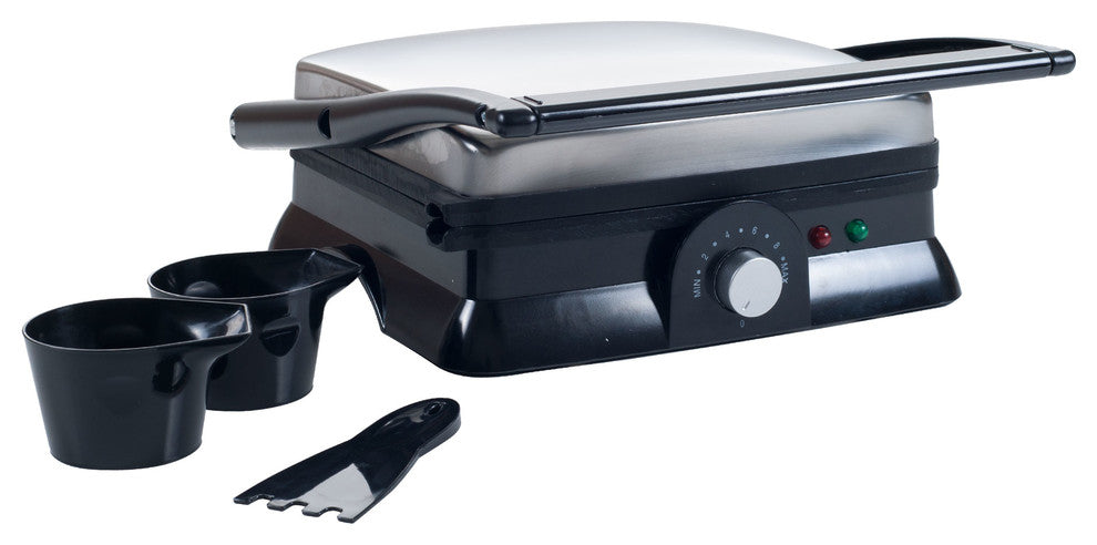 Large Non-Stick Grill and Panini Press by Chef Buddy