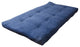 Blazing Needles Vitality 6" Microsuede Twin Futon Mattress, Indigo