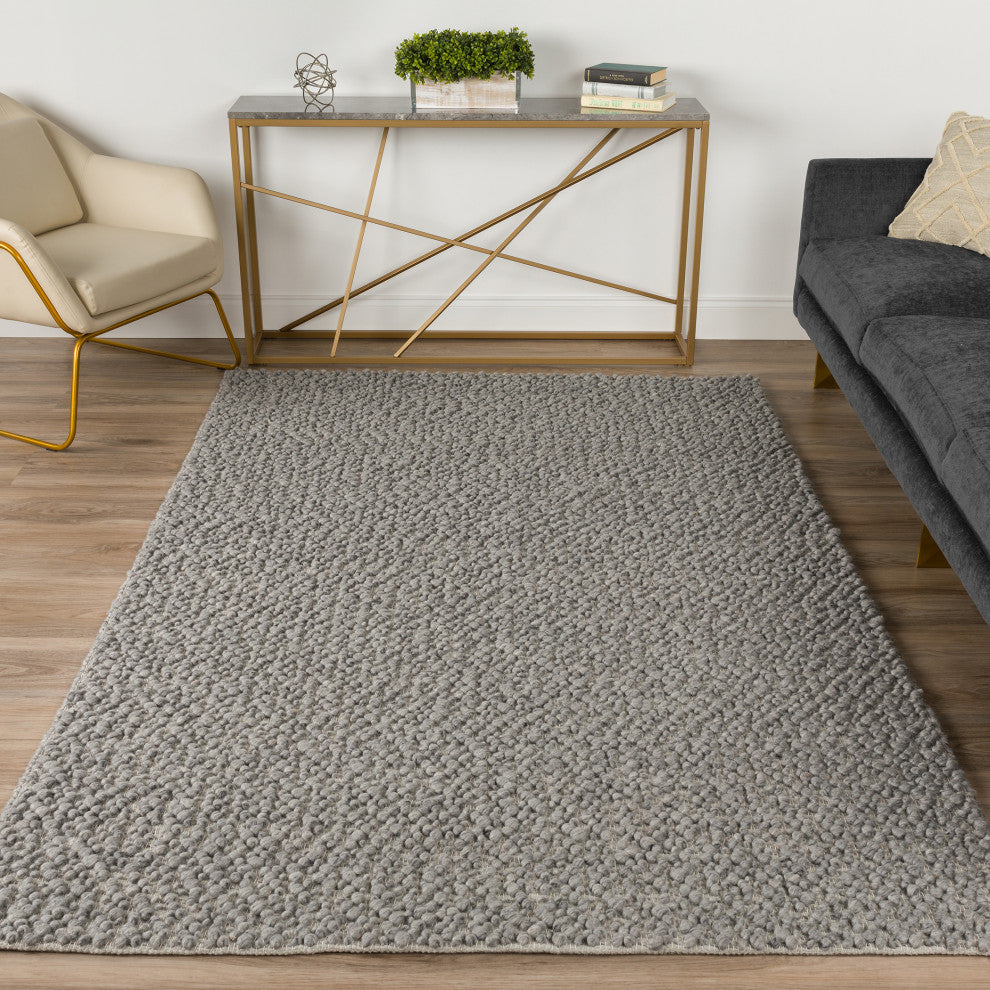 Gorbea GR1 Pewter 6' x 9' Rug