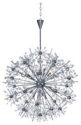Maxim 39746 Starfire 32"W 18 Light Chandelier - Polished Chrome