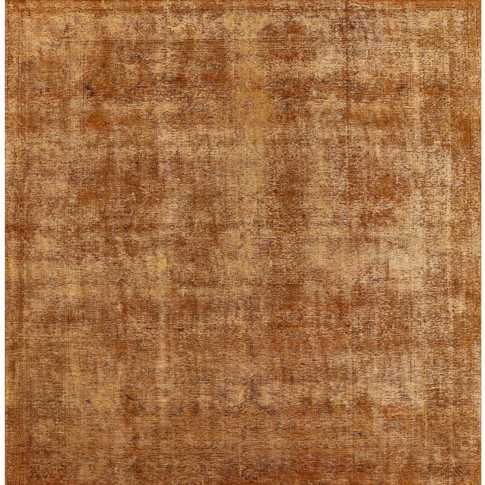 Ahgly Company Indoor Square Mid-Century Modern Area Rugs, 7' Square