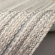 Miranda Tweed Stripe Indoor/Outdoor Rug Silver/brown 1'11"x7'6"