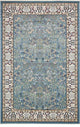 Traditional Kelayeh 13''x19''8" Rectangle Azure Area Rug