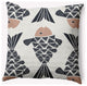 26x26" Big Fish Nautical Decorative Indoor Pillow, Mauve