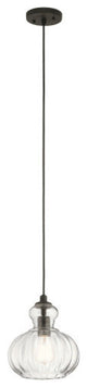 Mini Pendant 1-Light, Olde Bronze