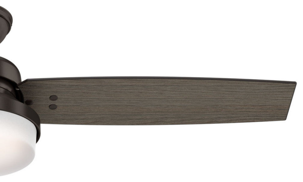 Hunter Fan Company Sentinel Premier Bronze Ceiling Fan With Light/Remote, 52"