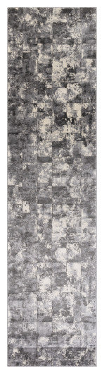 Surya Pune PUN-2306 7'10"x10'3" Rug, Black/Beige/Medium Gray