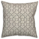 Gray Cream Tile 18x18 Spun Poly Pillow