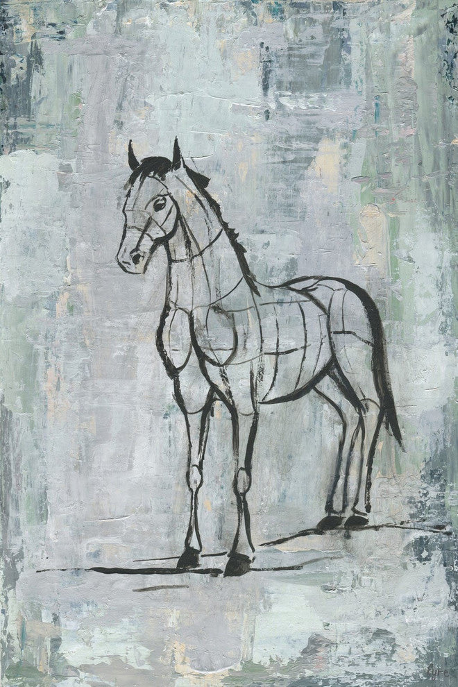 "Stand Proud" Painting Print on Wrapped Canvas, 24"x36"