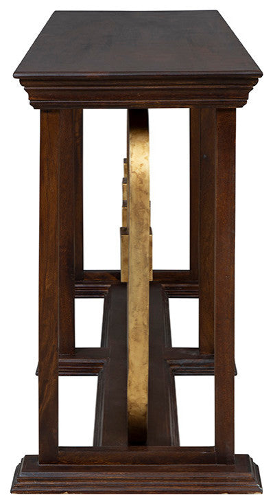 Everly 74" Wide Oak Console, Brown