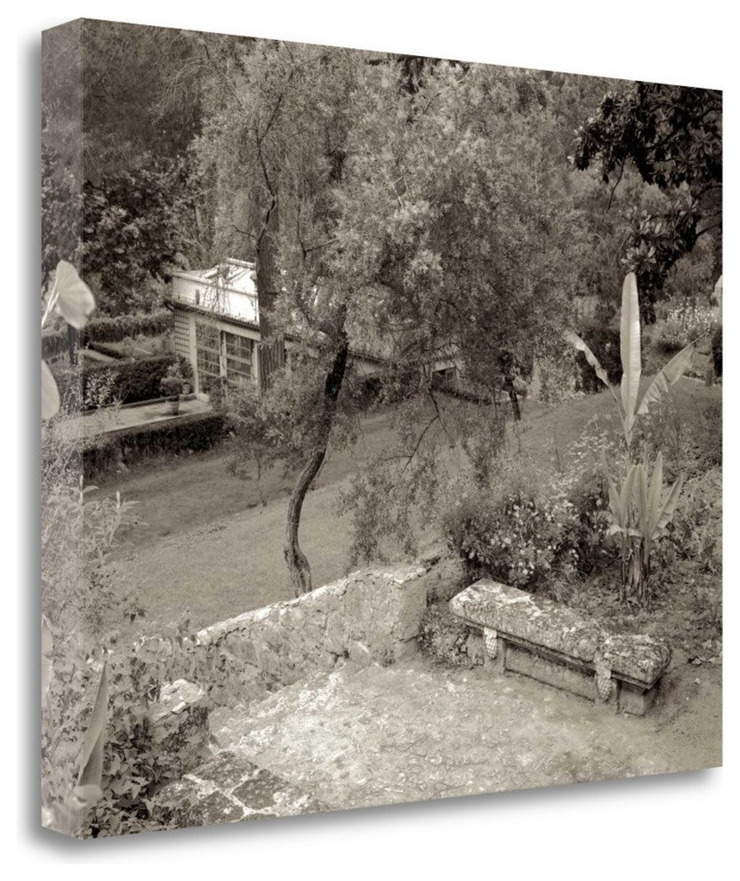 "Banc De Jardin - 82" By Alan Blaustein, Giclee Print on Gallery Wrap Canvas