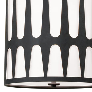 Royston 4 Light Black Pendant