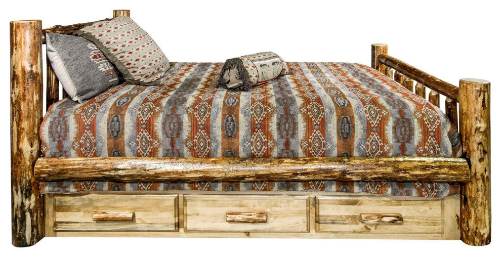 Glacier Country Collection Bed With Storage, Twin