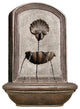 Outdoor Wall Fountain, "The Napoli" Weathered Bronze