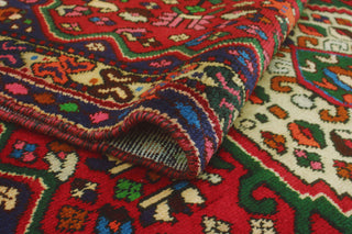 Fine Vintage Distressed Bahira Rust/Ivory Runner, 3'8x9'6