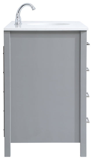 Isabel Grey 48" Single Sink Bathroom Vanity