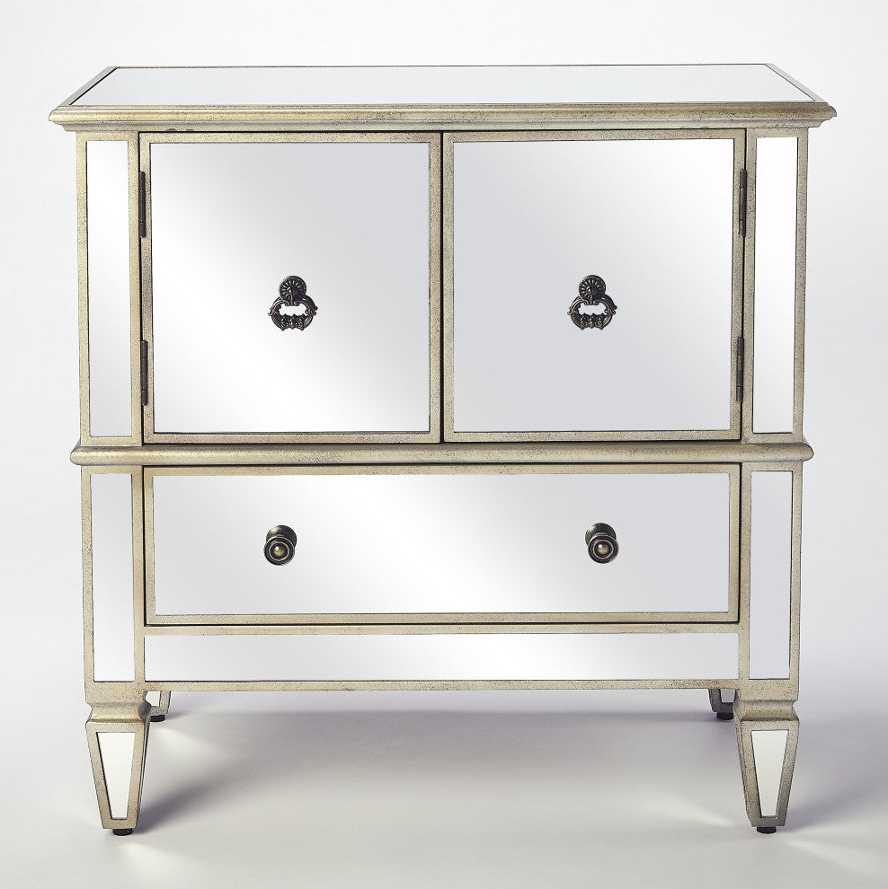 Butler Celeste Mirrored Console Cabinet
