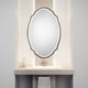 30" Farmhouse Bronze Ornate Mirror