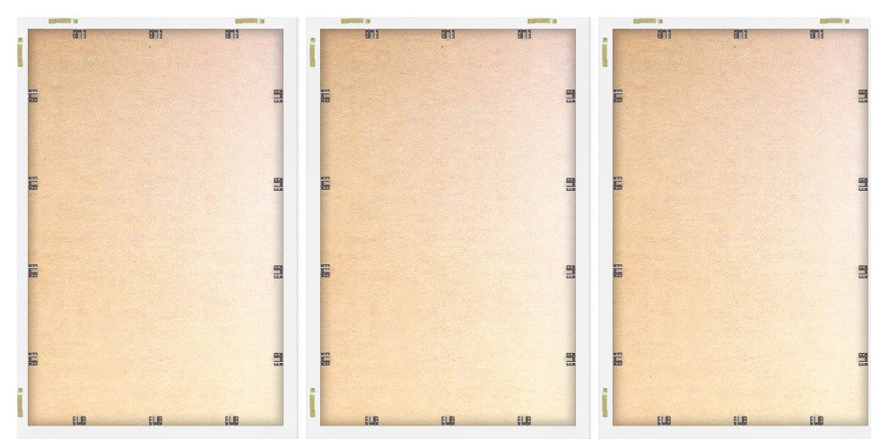 Manhattan Outline Triptych, 48x24