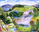 Alfred Henry Maurer Fields, 20"x25" Wall Decal Print