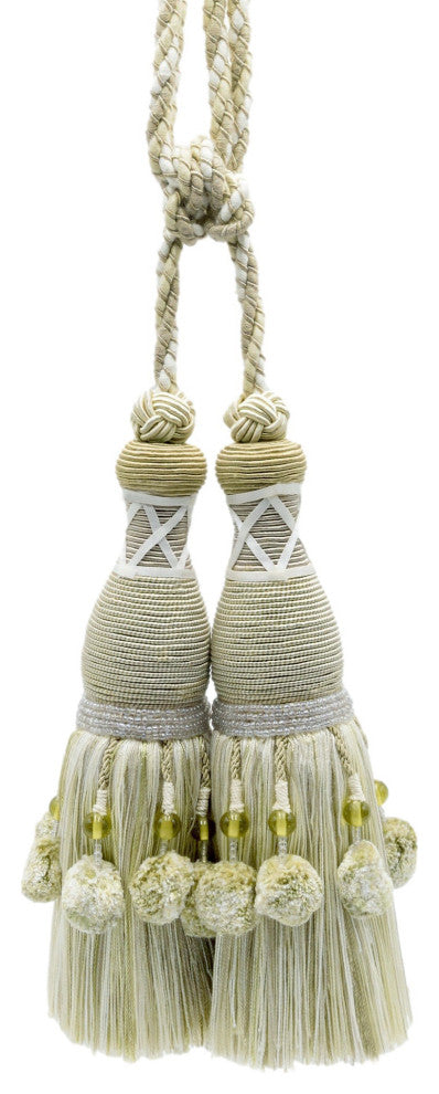 Tassel Tieback, Style# TBRW102, Color# VL06 - Bone Ivory [Sold Individually]