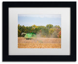 Jason Shaffer 'John Deere' Matted Framed Art, Black Frame, White Mat, 14x11