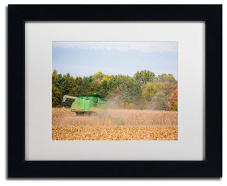 Jason Shaffer 'John Deere' Matted Framed Art, Black Frame, White Mat, 14x11