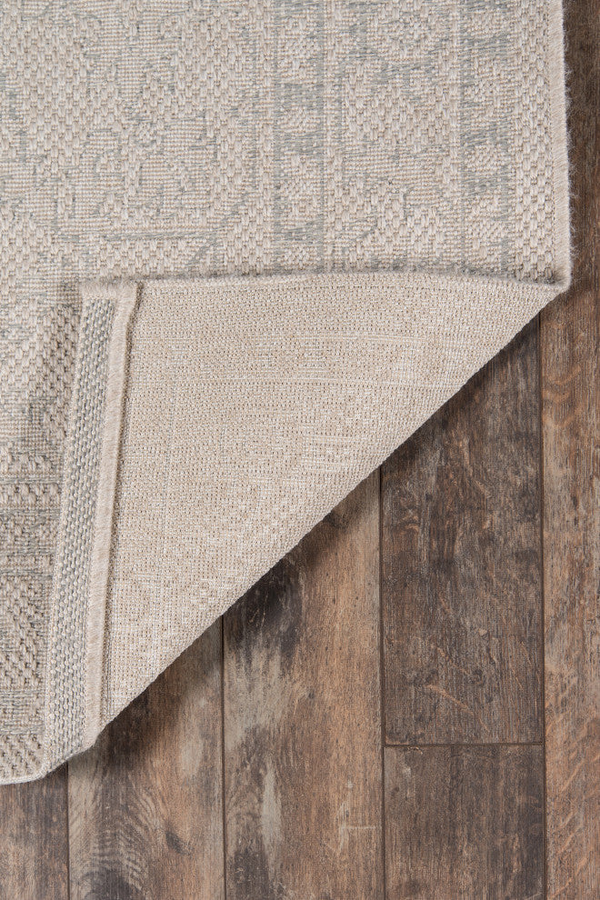 Erin Gates by Momeni Downeast Boothbay Kitchen Mat, Gray, 6'7"x9'6"