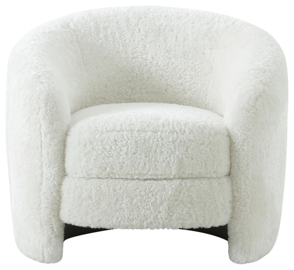 Dakota Faux Shearling Armchair