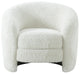 Dakota Faux Shearling Armchair