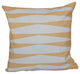 Geometric Decorative Pillow, Yellow, 20"x20"