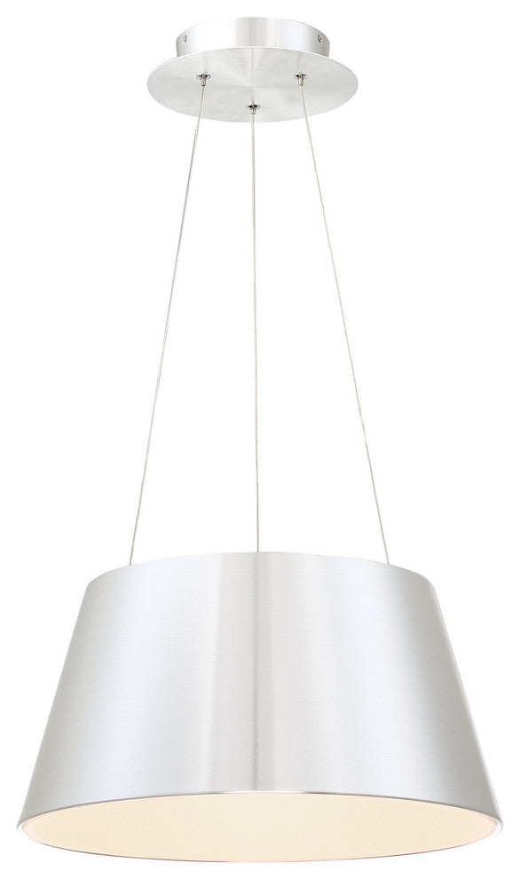 WAC Lighting Vida 24in LED Pendant in Brushed Aluminum