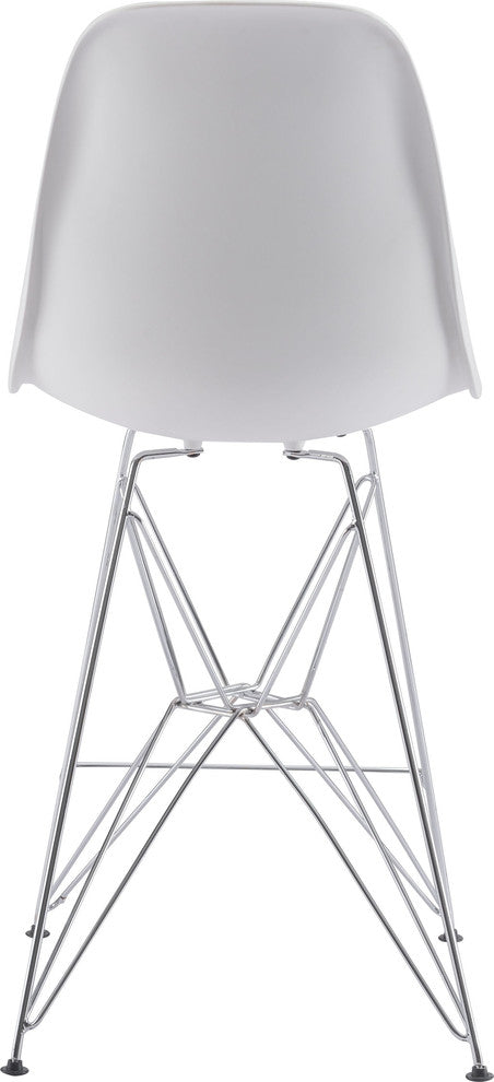 Zuo Modern Zip Counter Chair White