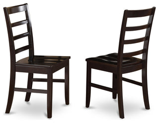 3 Pc Small Kitchen Table And Chairs Set -Table And 2 Wood Dining Chairs