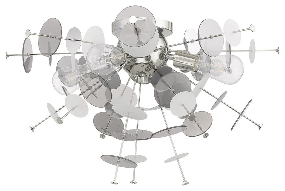 Livex Lighting Polished Chrome 4-Light Ceiling Mount