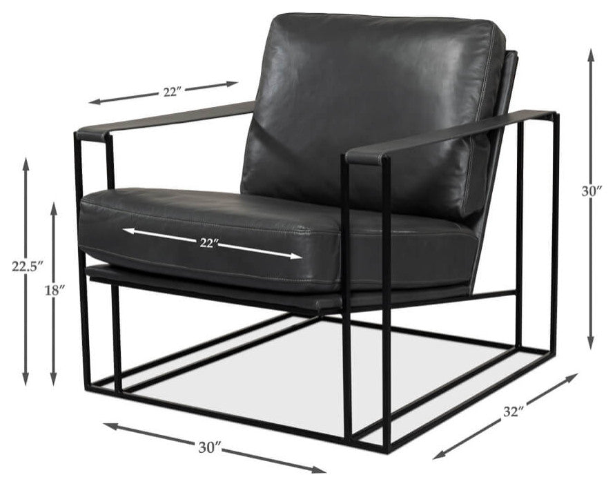 Manhattan Leather Armchair