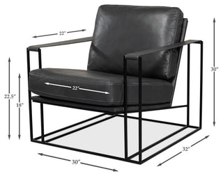 Manhattan Leather Armchair