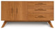 Copeland Audrey 3 Drawers On Right, 2 Doors On Left Buffet, Natural Cherry