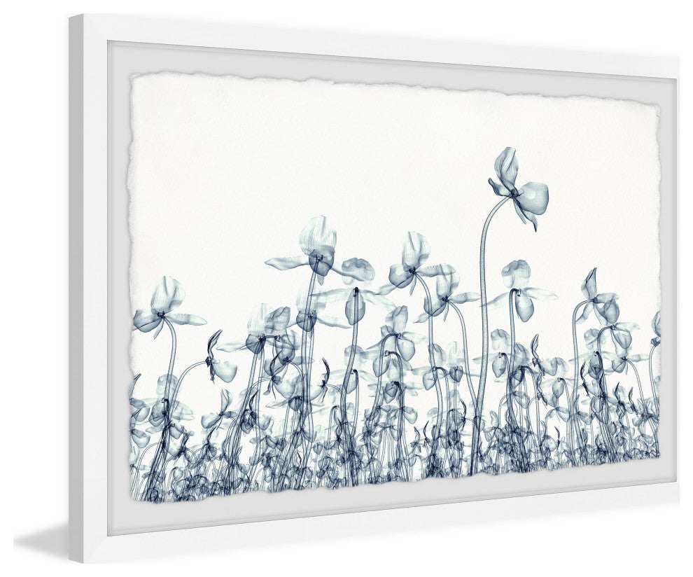 "Spring Flowers Bloom" Framed Painting Print, 12x8