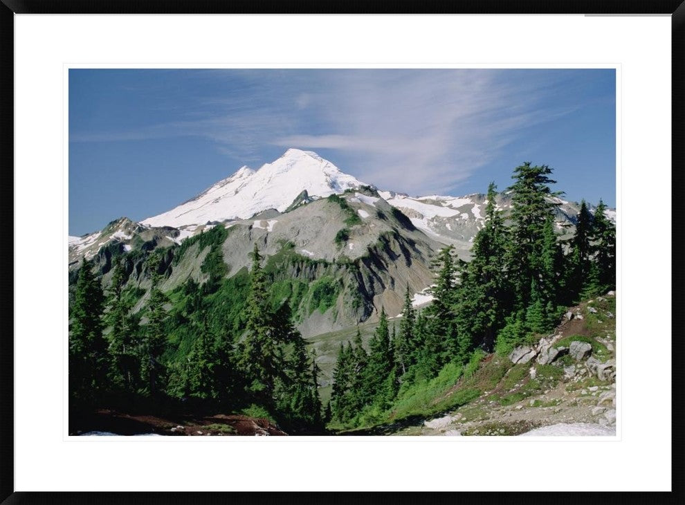 "Mt Baker, Cascade Mountains, Washington"  by Tim Fitzharris, 38x28"
