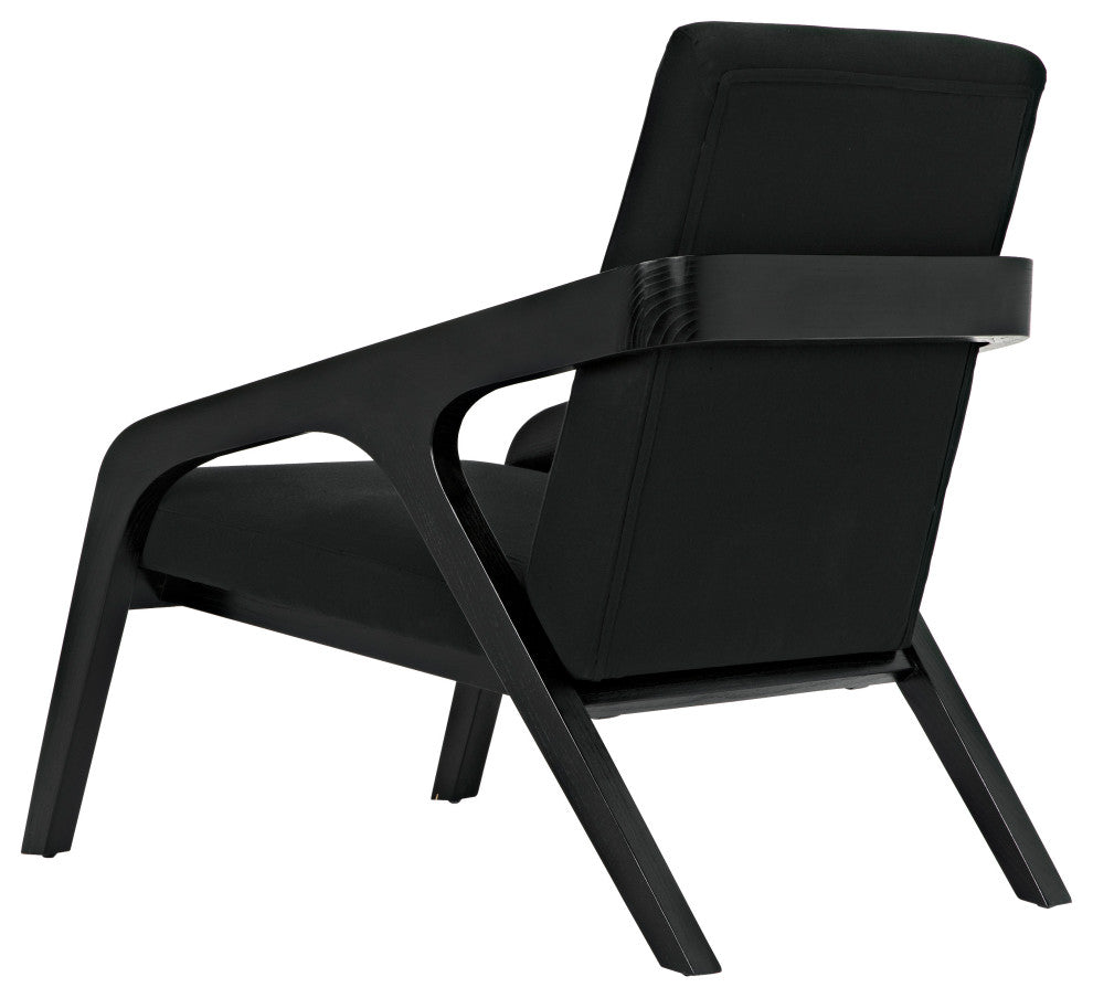 Lamar Chair, Charcoal Black