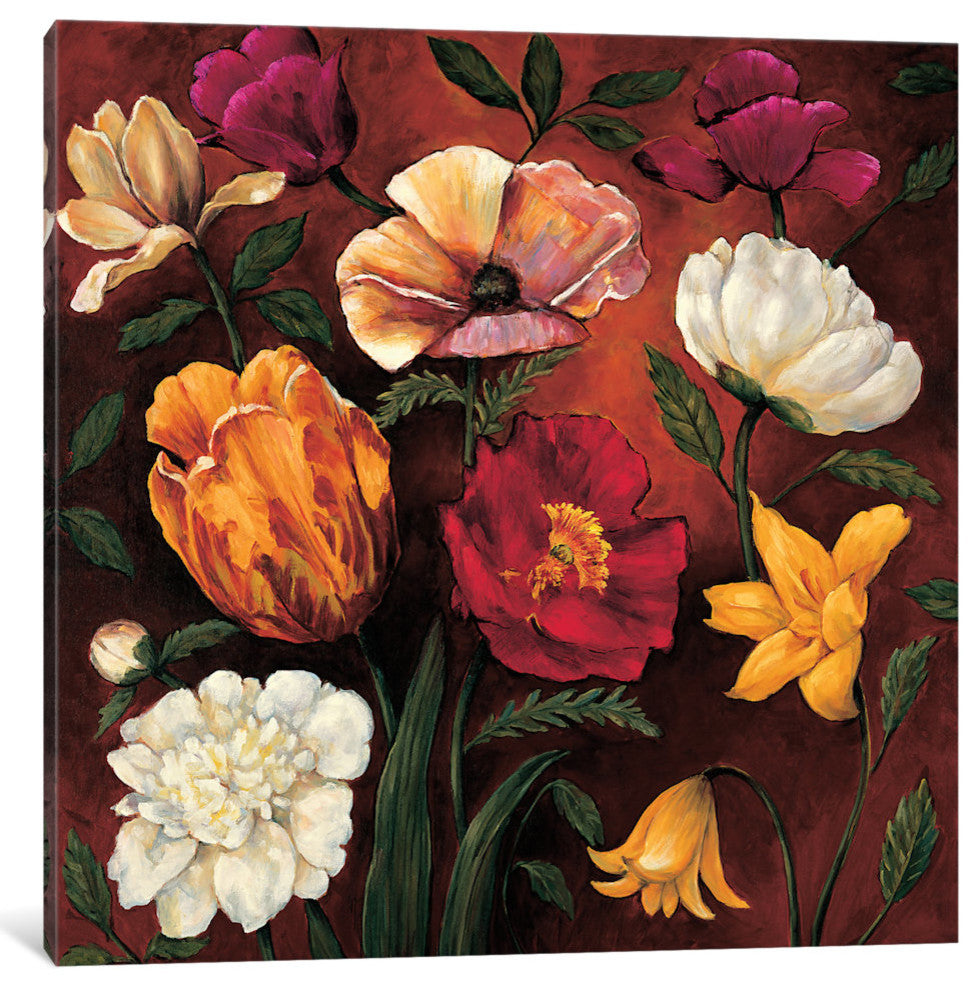 "Abundance II" by Brian Francis, Canvas Print, 18"x18"