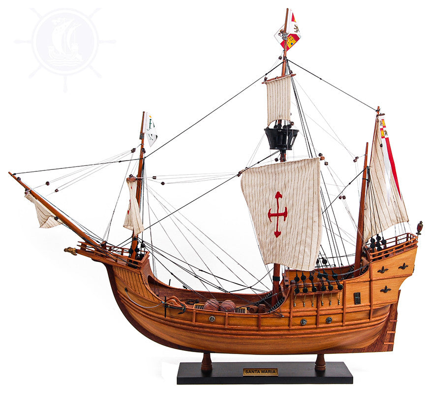 Santa Maria Museum-quality Fully Assembled Wooden Model Ship